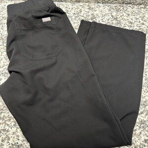 FIGS Livingston black scrub pants size small petite